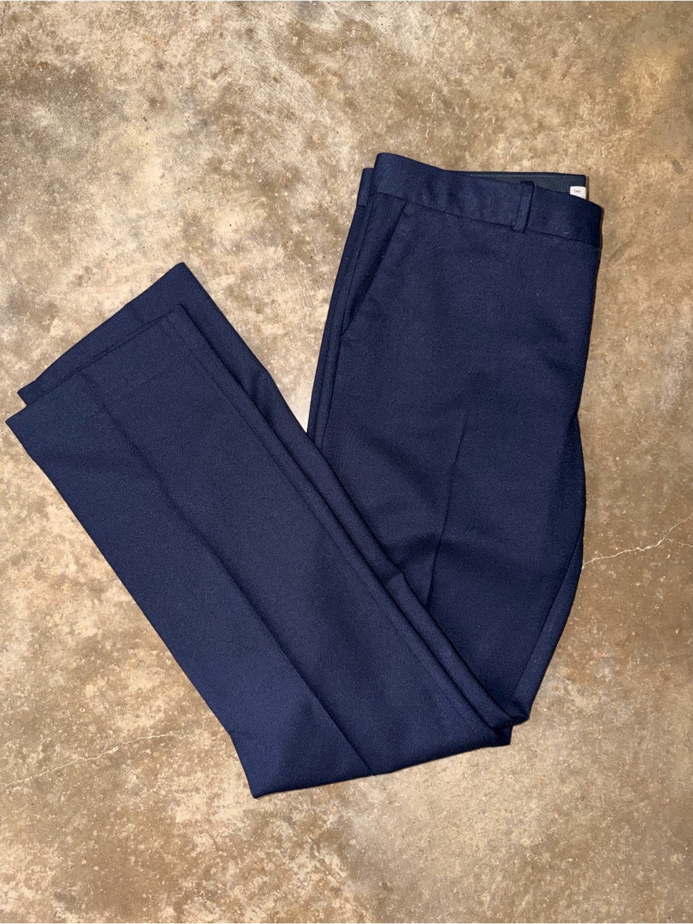 GAP Navy Blue Straight Leg Dress Pants Women’s Size 10 Stretch Work Office